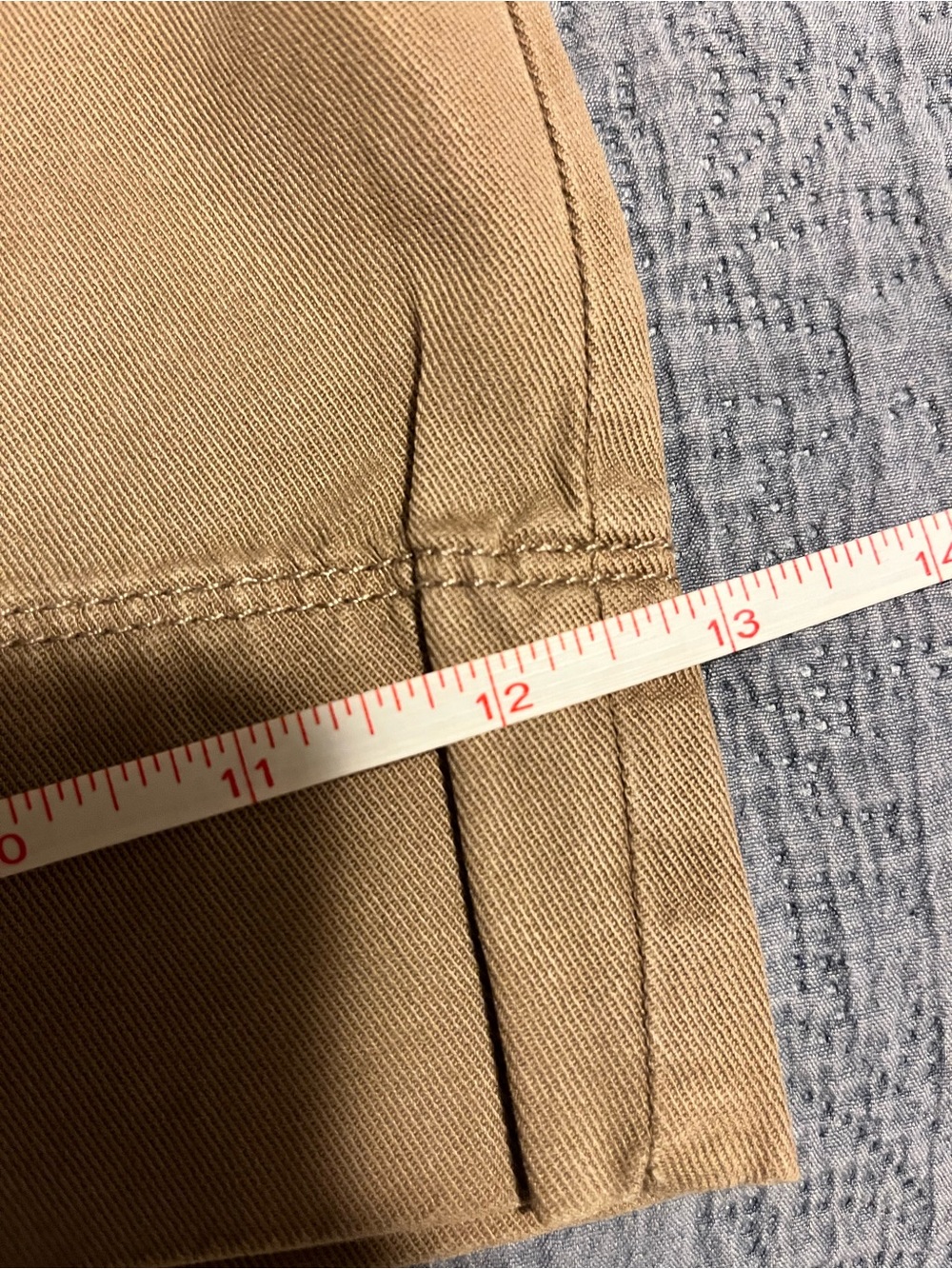 Sonoma Goods for Life High-Rise Wide-Leg Pants in Khaki Beige - Picture 6 of 11